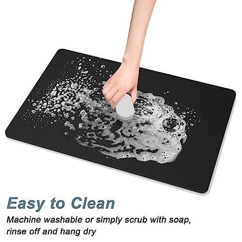 Coffee Mat 16" x 24" Coffee Bar Mats for Espresso Machine Station Accessories and Organizer