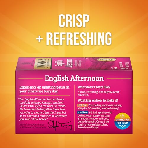 English Afternoon Black Tea Individually Wrapped Bags (120 Count)