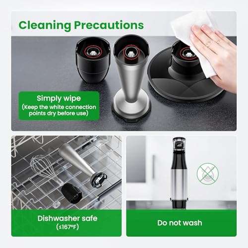 Immersion Blender Handheld Corded