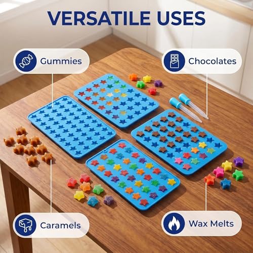 Star Gummy Candy Molds (4 Count)