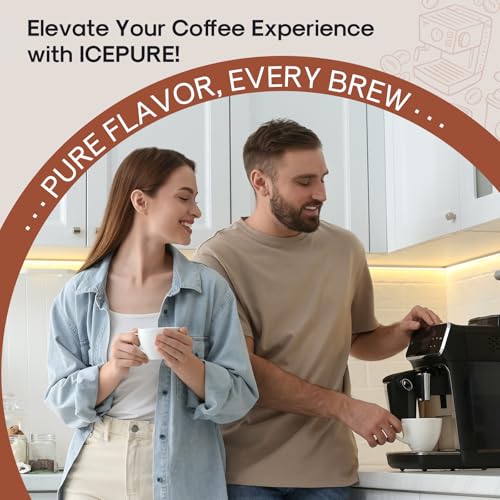 Coffee Machine Water Filter Replacement for Breville BWF100 BWF100NA BES980XL BES920XL BES900XL BES860XL BES870XL Barista Espresso (12 Count)