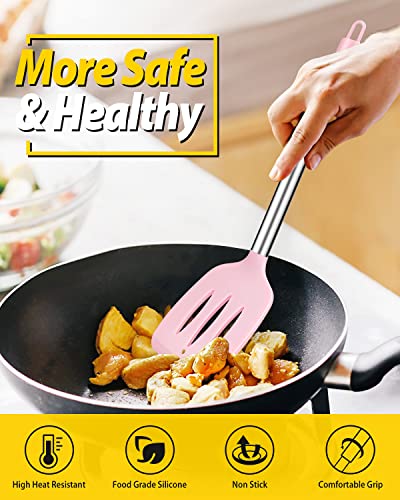 Pack of 4 Silicone Cooking Utensils Set (4 Count)