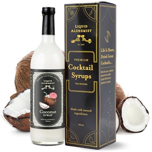 Coconut Syrup for Cocktails (25.4 Fl Oz)