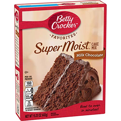 Super Moist Milk Chocolate Cake Mix (15.25 Ounce)