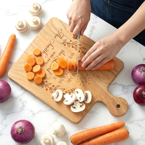 Personalized Bible Verse Cutting Board for Christian Women