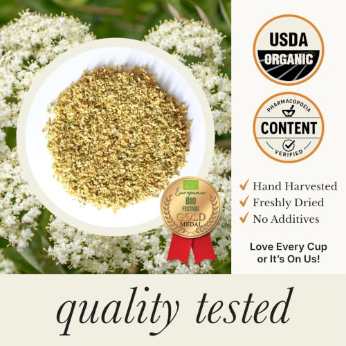 Organic Elderflower Tea (60 Count)