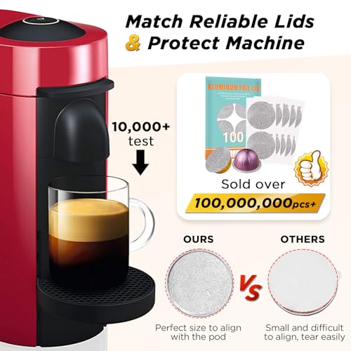 Reusable Vertuo Pod Refill Kit (102 Count)