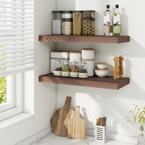 24 Inch Floating Shelves (2 Count)