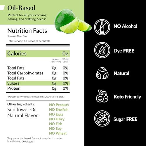 Natural Lime Extract (128 Fl Oz)