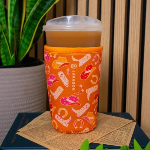 JavaSok Iced Coffee & Cold Soda Insulated Neoprene Cup Sleeve