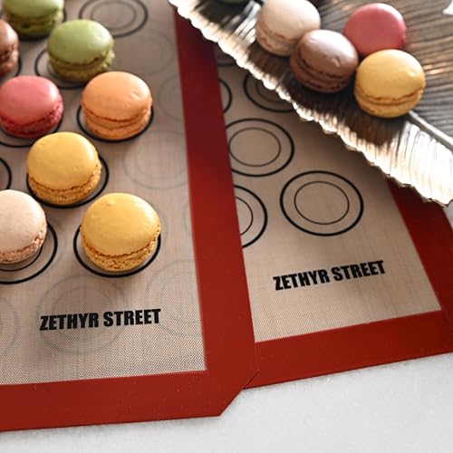 Macaron Baking Mat Silicone Non Stick (2 Count)