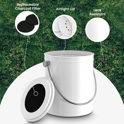 Countertop Compost Bin 1.3 Gallon