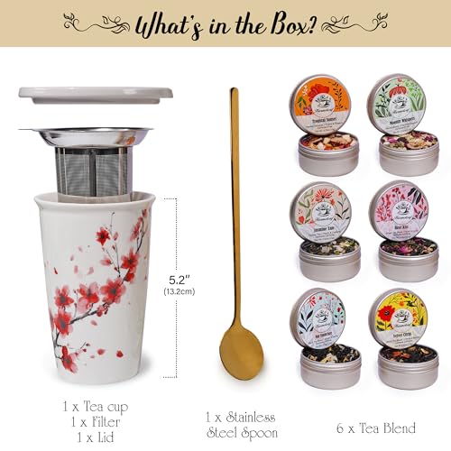 Tea Gift Set for Women (10 Count)