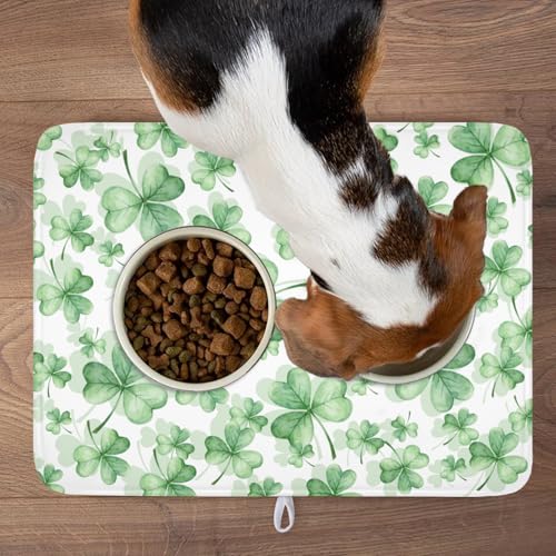 St Patrick's Day Dish Drying Mat for Kitchen Counter
