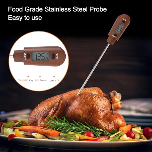 Candy Spatula with Thermometer Built in and Pot Clip