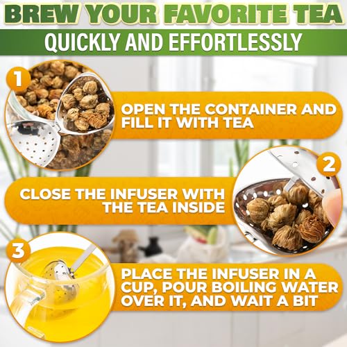 10 Pcs Heart Tea Infuser (10 Count)