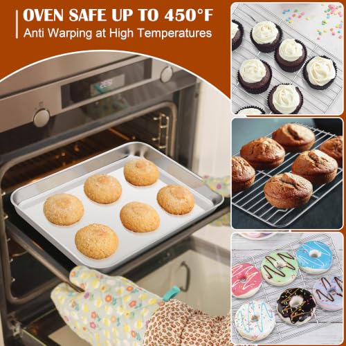 Small Baking Sheet with Wire Rack (2 Count)