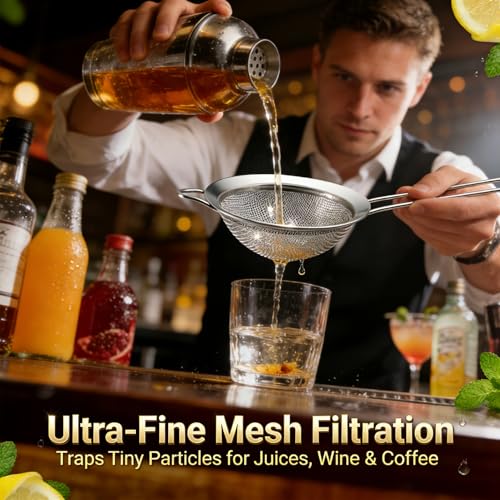 Fine Mesh Strainers (3 Count)