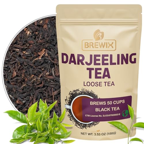Darjeeling Tea Leaves from Hills of Himalayas (3.53 Ounce)