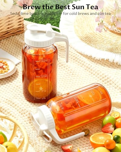 64oz Mason Jar Pitcher