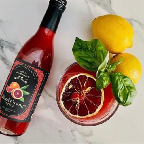 Blood Orange Syrup for Cocktails (12.7 Fl Oz)