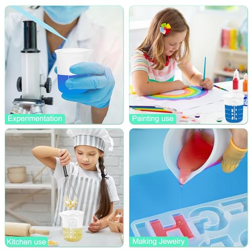 Silicone Measuring Cups for Resin Supplies