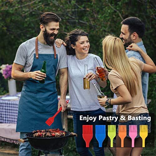 Silicone Basting Brush Set 6 Pack