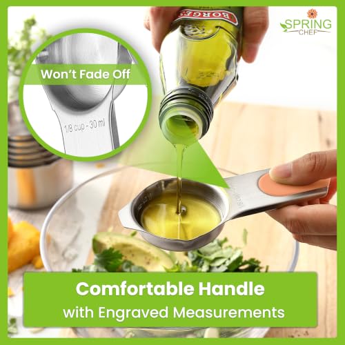 Magnetic Measuring Cups & Spoons Set of 15 w