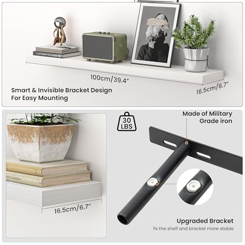 Floating Shelves for Wall 40 Inch (2 Count)