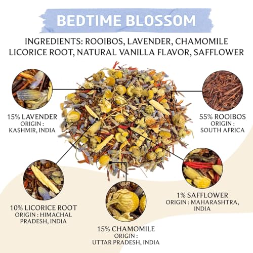 Bedtime Blossom Calming Tea For Sleep (3.53 Ounce)