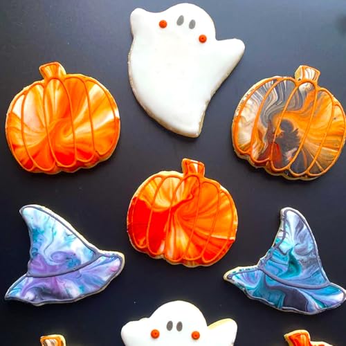 Halloween Cookie Cutters Set 7Pcs Large (7 Count)