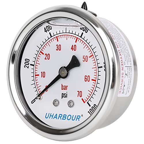 Glycerin Pressure Gauge 1000psi