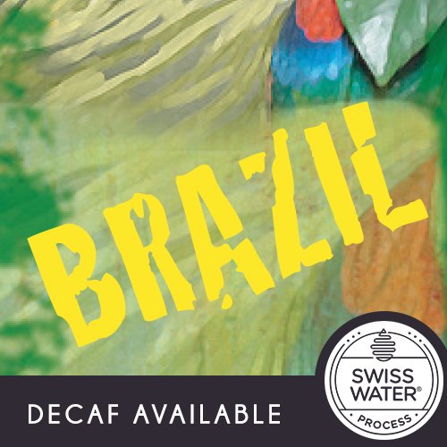 Volcanica Brazil Decaf Coffee (16 Ounce)