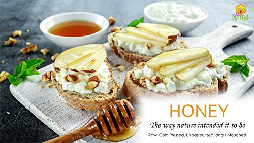 100% Pure Raw Organic Unfiltered Honey Infused with Ghost Pepper (24 Ounce)