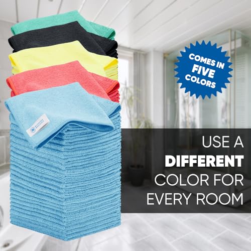 12" x 12" Microfiber Cleaning Cloths (50 Count)
