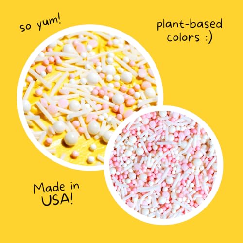 Pink Pop Nonpareils (3 Ounce)