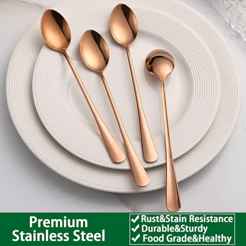 7.5 Inches Long Handle Coffee Stirring Spoons (8 Count)