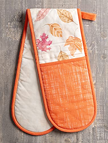 Double Oven Mitts 100% Cotton Double Oven Glove