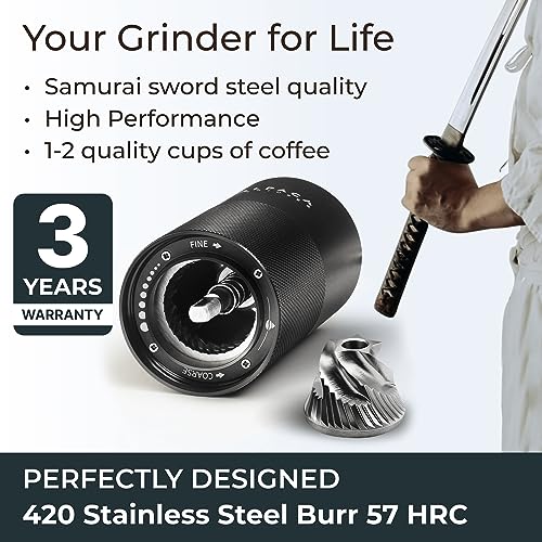 Premium Manual Coffee Grinder for Espresso