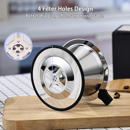 Pour Over Coffee Filter Dripper