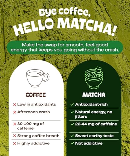 DrinkMatcha Organic Matcha Green Tea Powder 1 LB 100% Pure Matcha (16 Ounce)