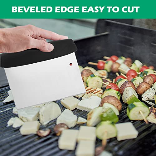 Stainless Steel Griddle Scraper Chopper