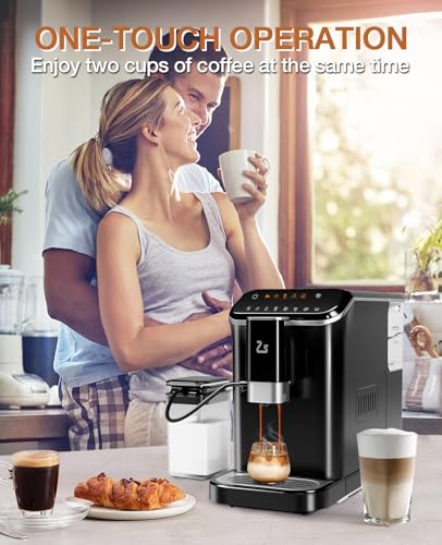 Fully Automatic Espresso Machine with Milk Frother