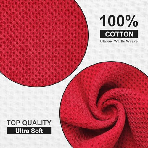 100% Cotton Kitchen Dish Cloths (6 Count)
