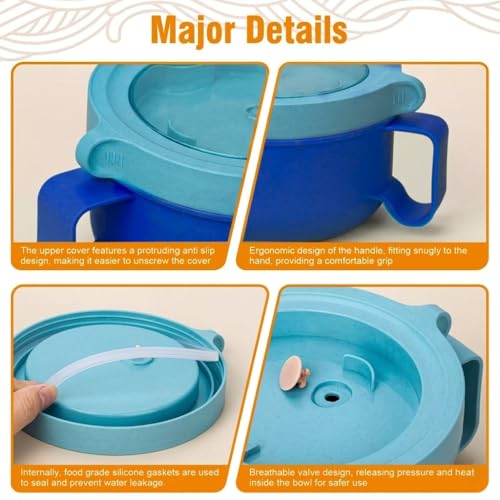 Microwave Bowl with Lids