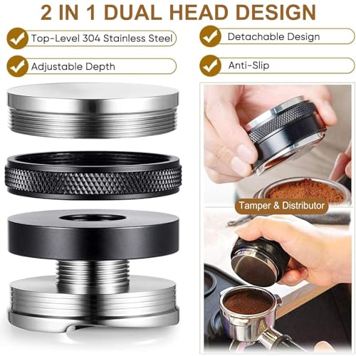 54mm Coffee Tamper and Distributor