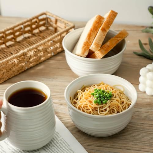 Ceramic Soup Bowls Set of 6 (6 Count)