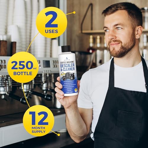 Coffee Machine Descaler & Cleaner (8 Fl Oz)