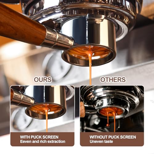 54 mm Bottomless Portafilter Compatible with Breville Barista BES870XL
