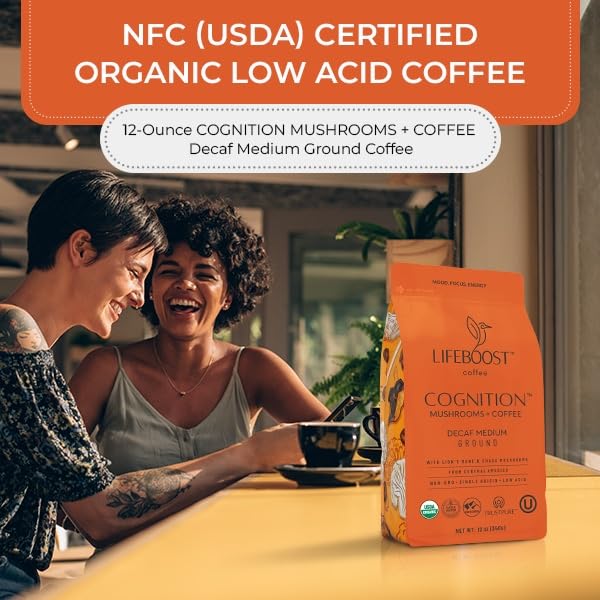 Cognition Decaf Focus Coffee for Calm Energy (12 Ounce)